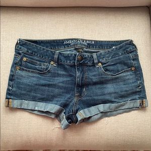 American eagle jean shorts